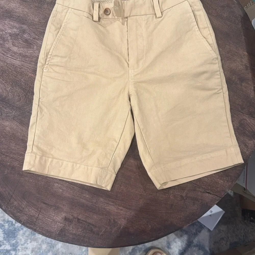 Men’s Brooks Brothers Tan Flat Front Shorts - Picture 4 of 4